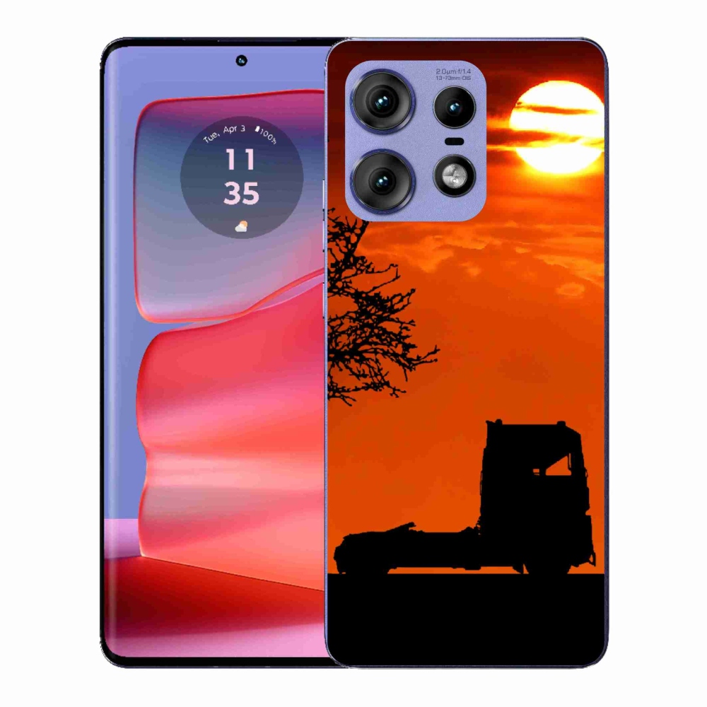 Gelový kryt mmCase na Motorola Edge 50 Pro - kamion 3