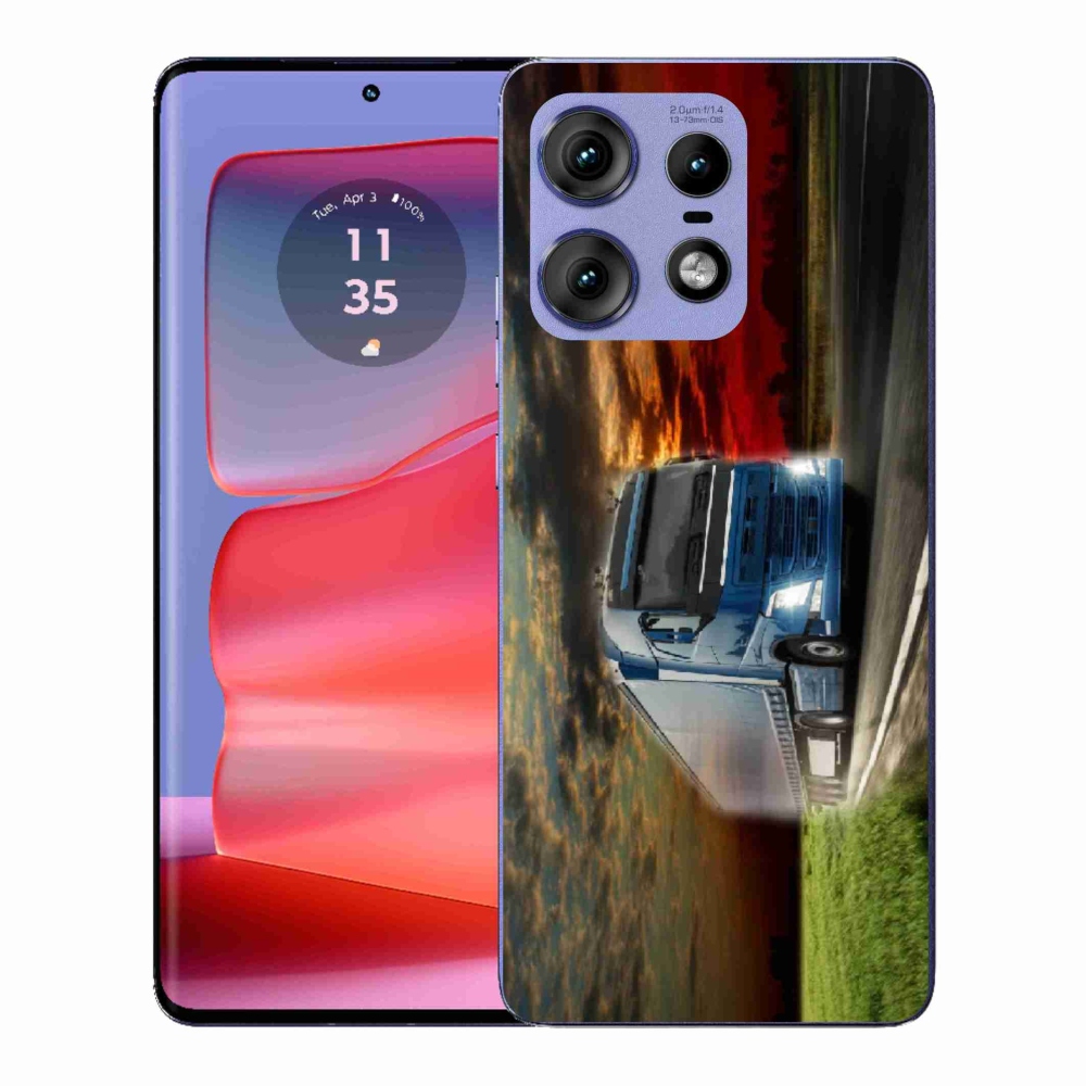 Gelový kryt mmCase na Motorola Edge 50 Pro - kamion 4