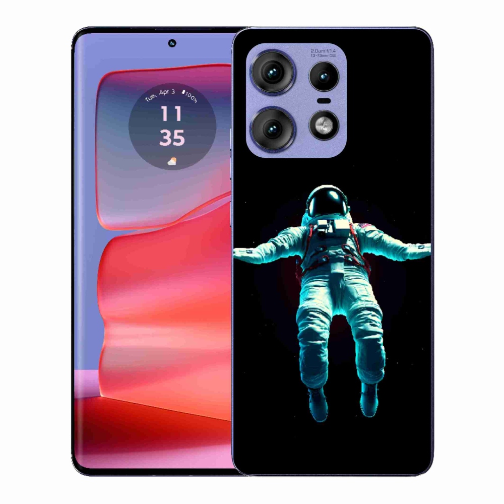 Gelový kryt mmCase na Motorola Edge 50 Pro - kosmonaut