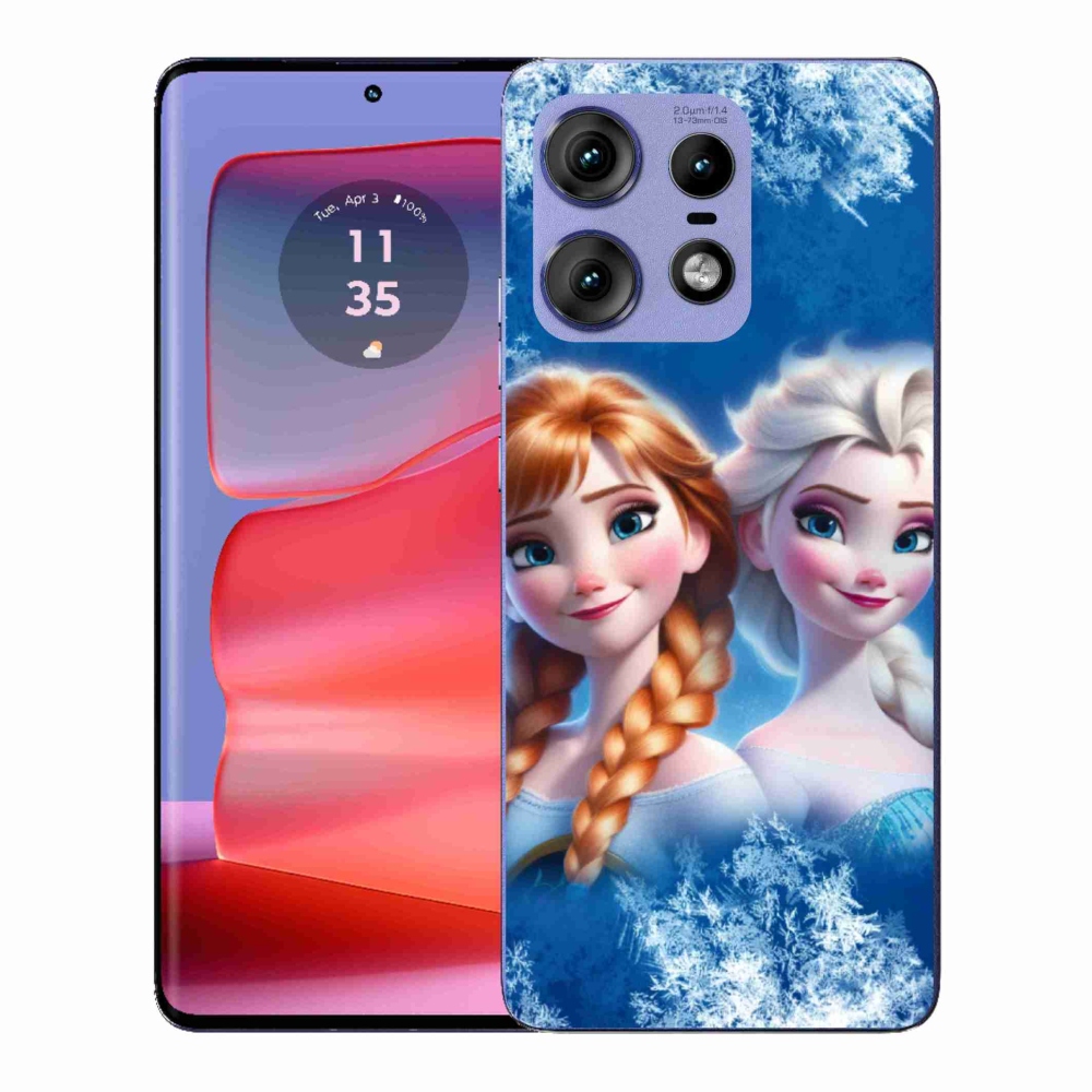 Gelový kryt mmCase na Motorola Edge 50 Pro - ledové království 2