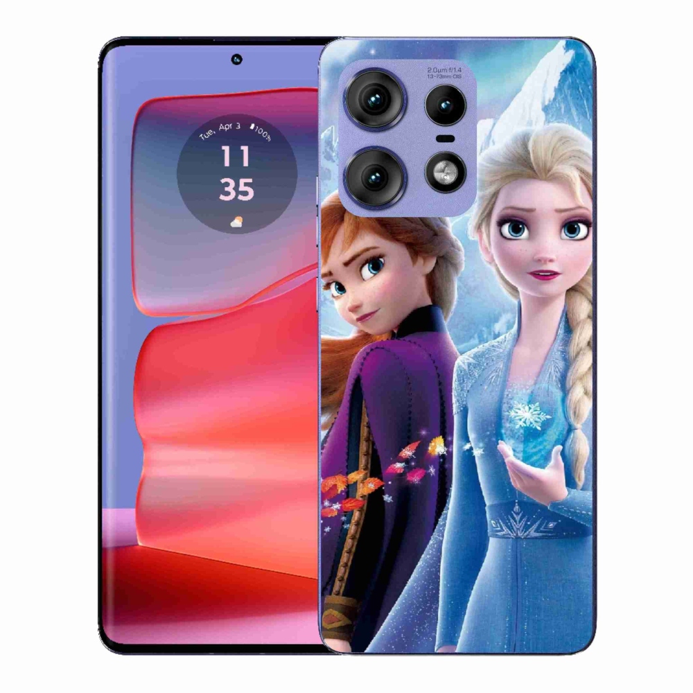 Gelový kryt mmCase na Motorola Edge 50 Pro - ledové království 3