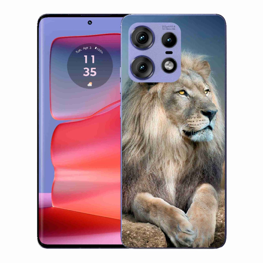 Gelový kryt mmCase na Motorola Edge 50 Pro - lev 1