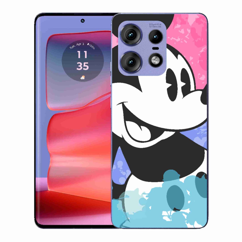 Gelový kryt mmCase na Motorola Edge 50 Pro - mickey mouse