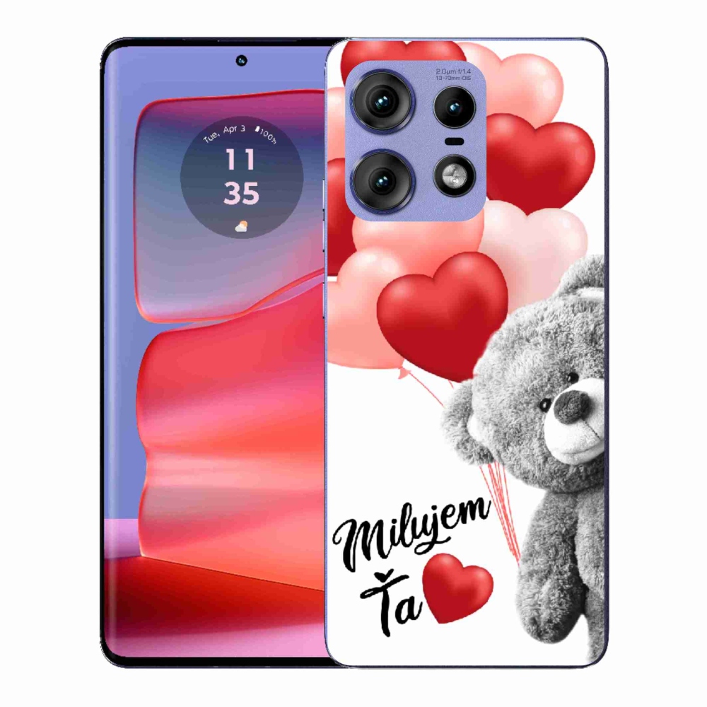 Gelový kryt mmCase na Motorola Edge 50 Pro - milujem Ťa sk