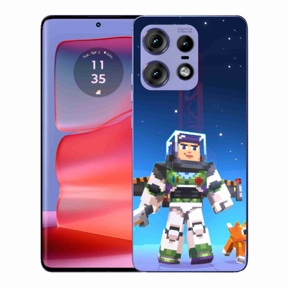 Gelový kryt mmCase na Motorola Edge 50 Pro - minecraft 2