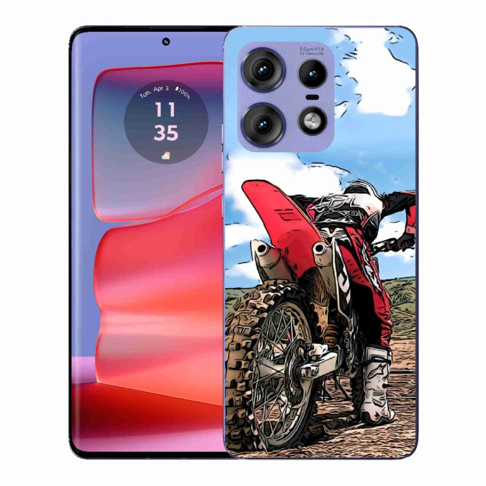 Gelový kryt mmCase na Motorola Edge 50 Pro - moto