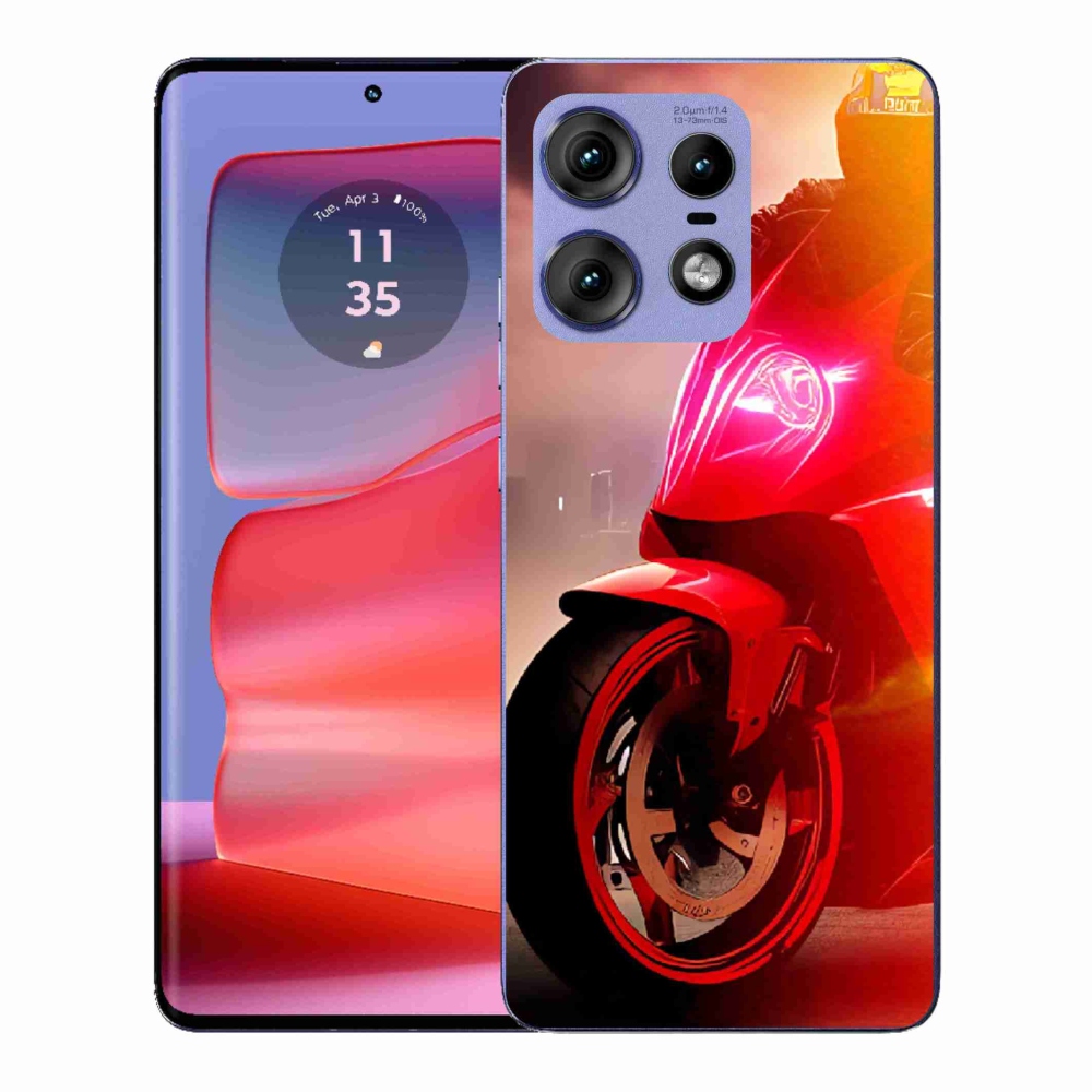 Gelový kryt mmCase na Motorola Edge 50 Pro - motorka