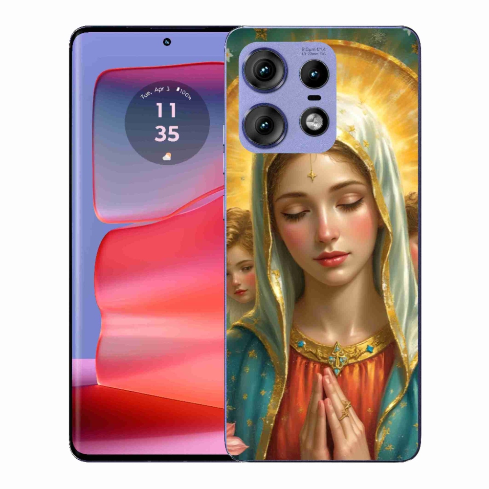 Gelový kryt mmCase na Motorola Edge 50 Pro - náboženský motiv 3