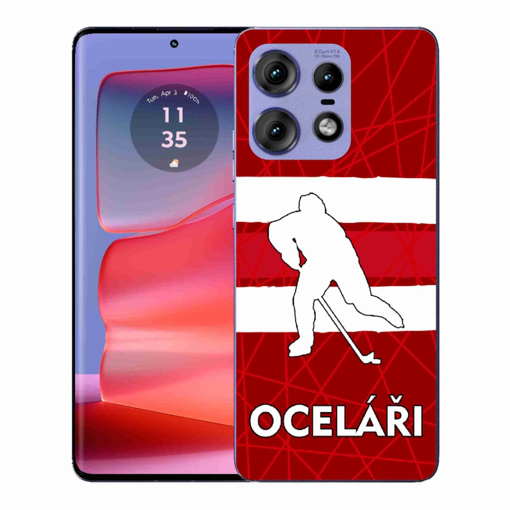 Gelový kryt mmCase na Motorola Edge 50 Pro - Oceláři