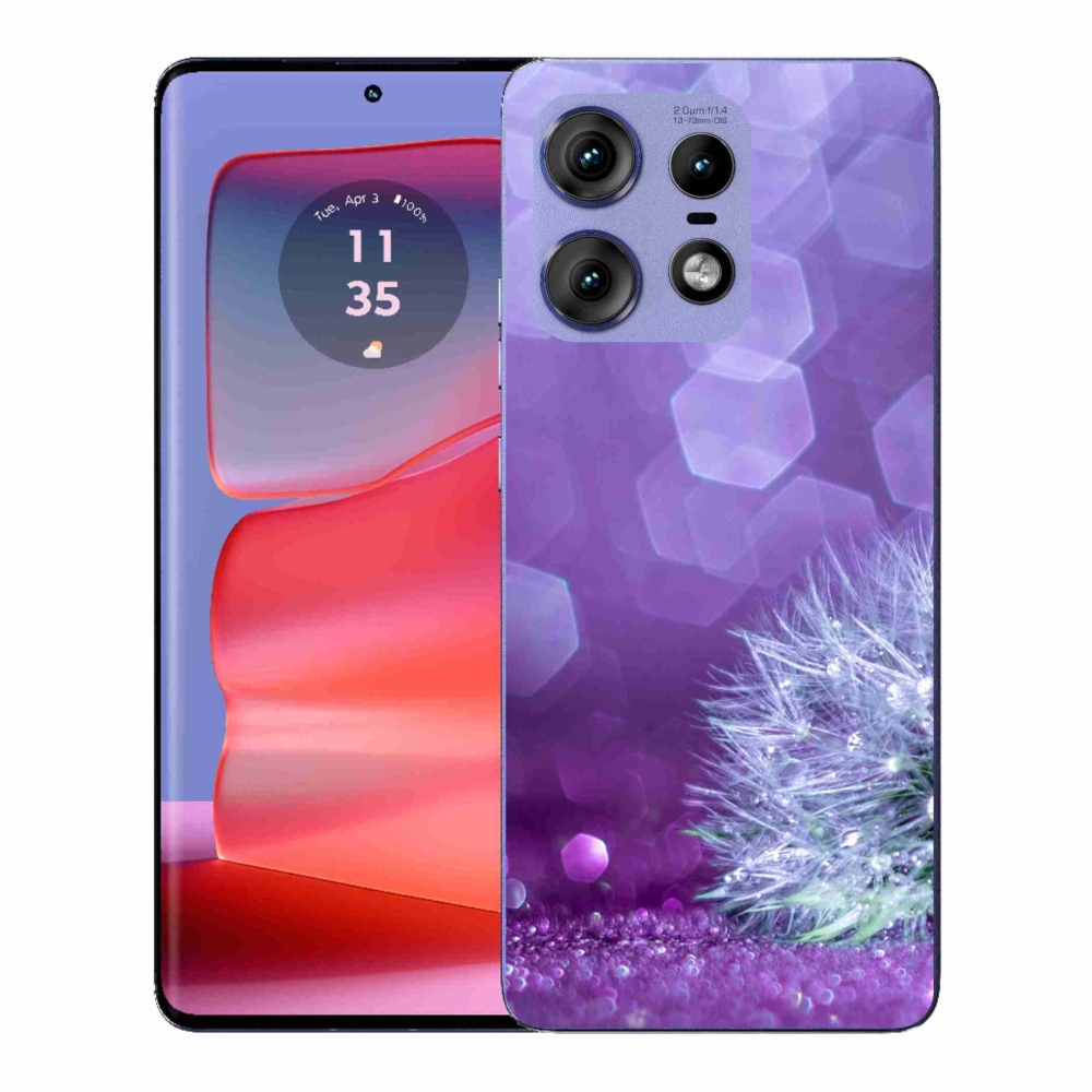 Gelový kryt mmCase na Motorola Edge 50 Pro - odkvetlá pampeliška 2