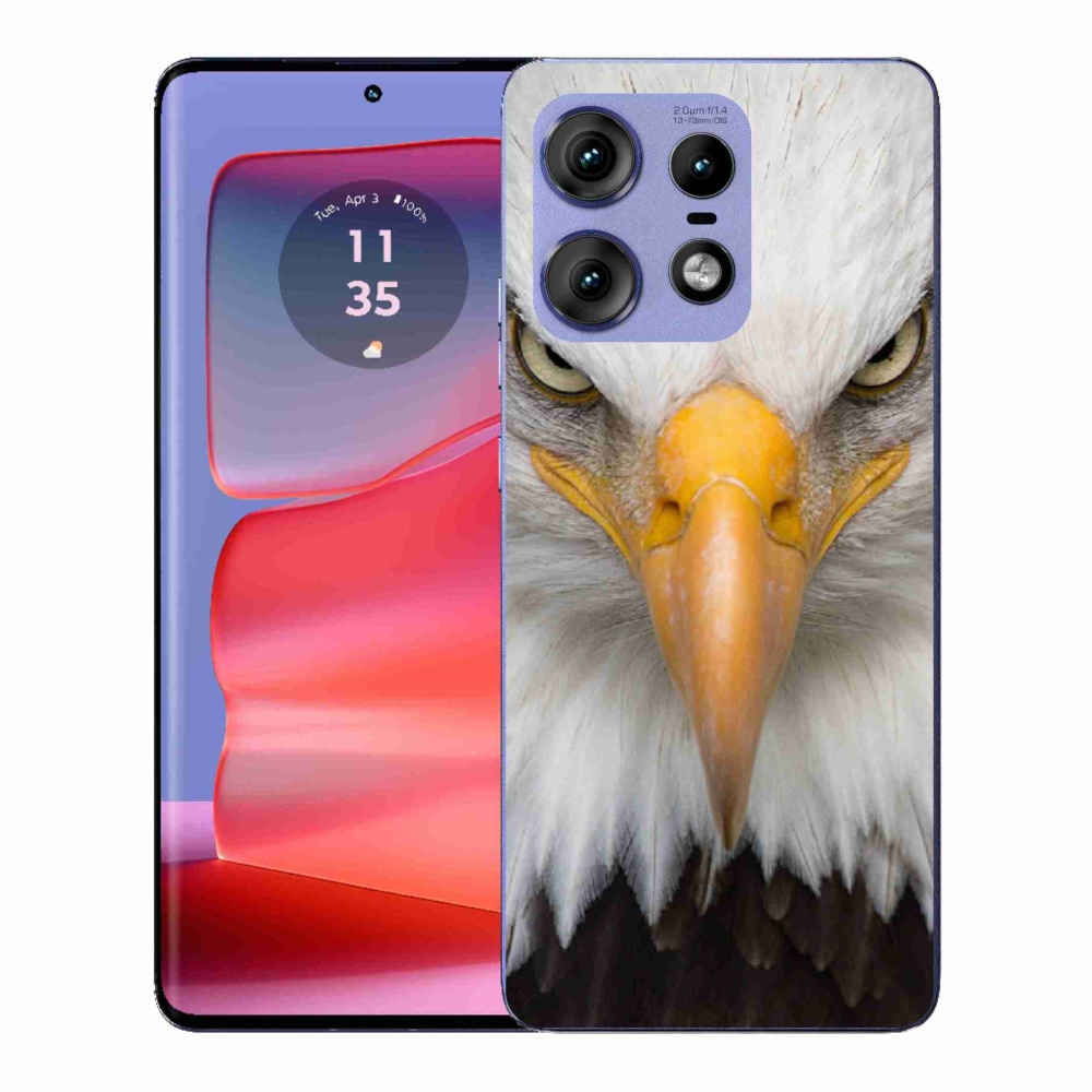 Gelový kryt mmCase na Motorola Edge 50 Pro - orel
