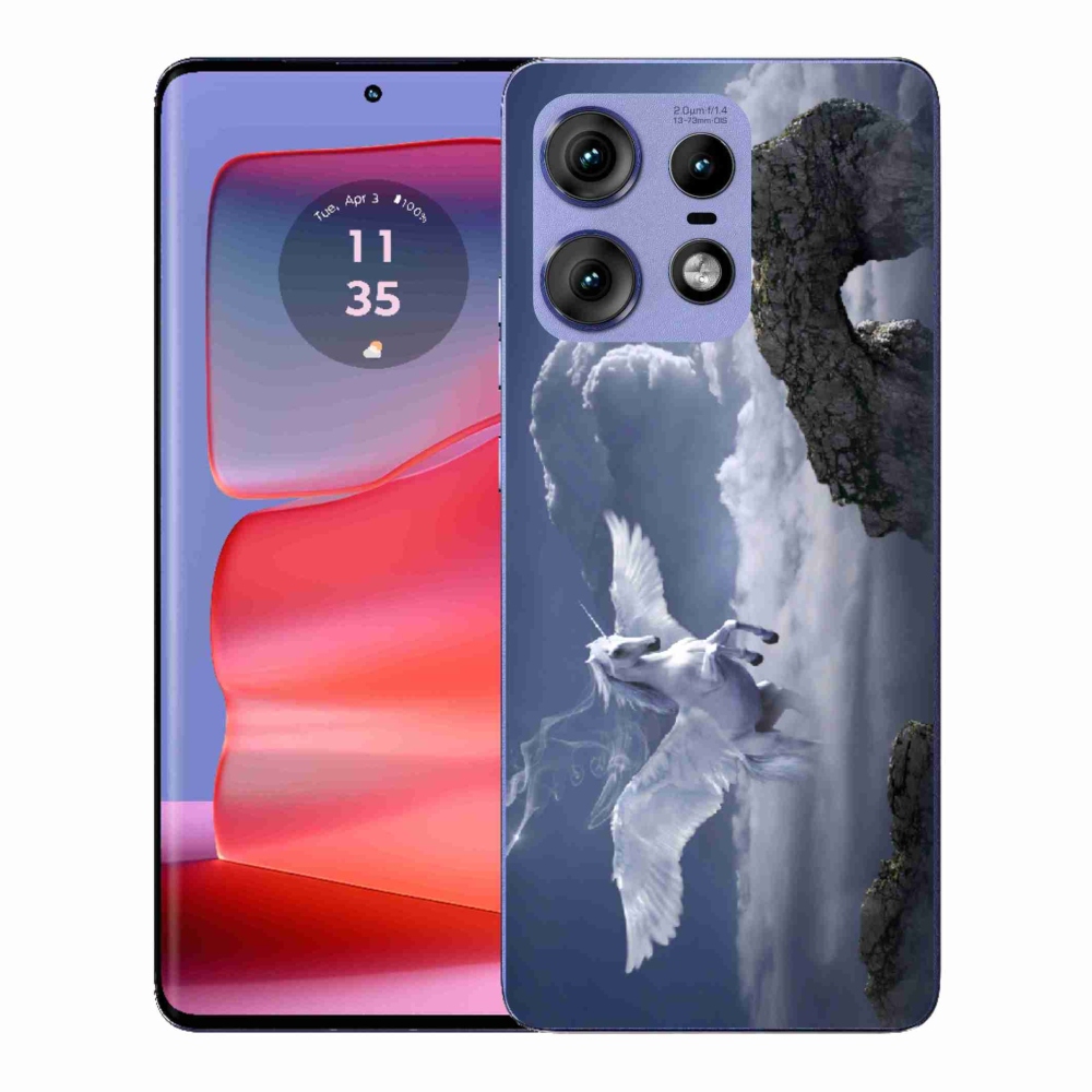Gelový kryt mmCase na Motorola Edge 50 Pro - pegas
