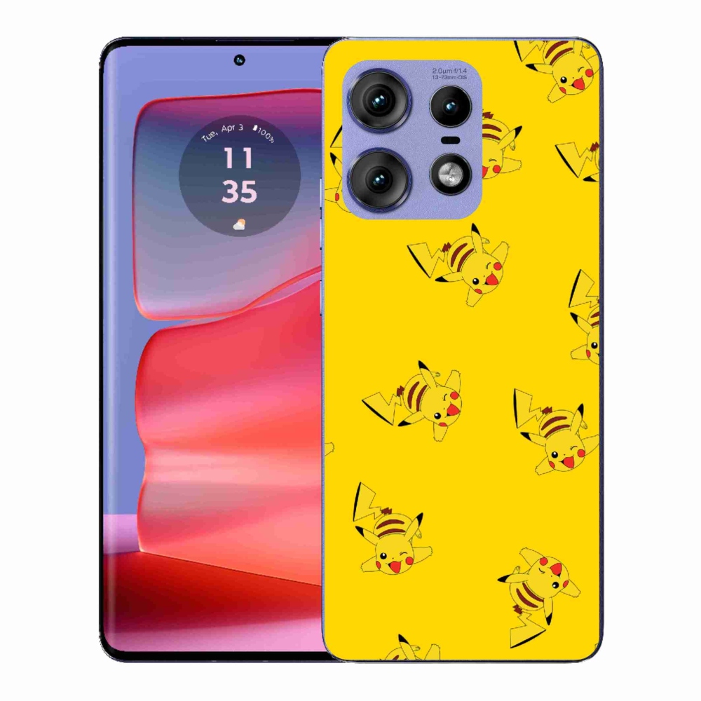 Gelový kryt mmCase na Motorola Edge 50 Pro - pikachu