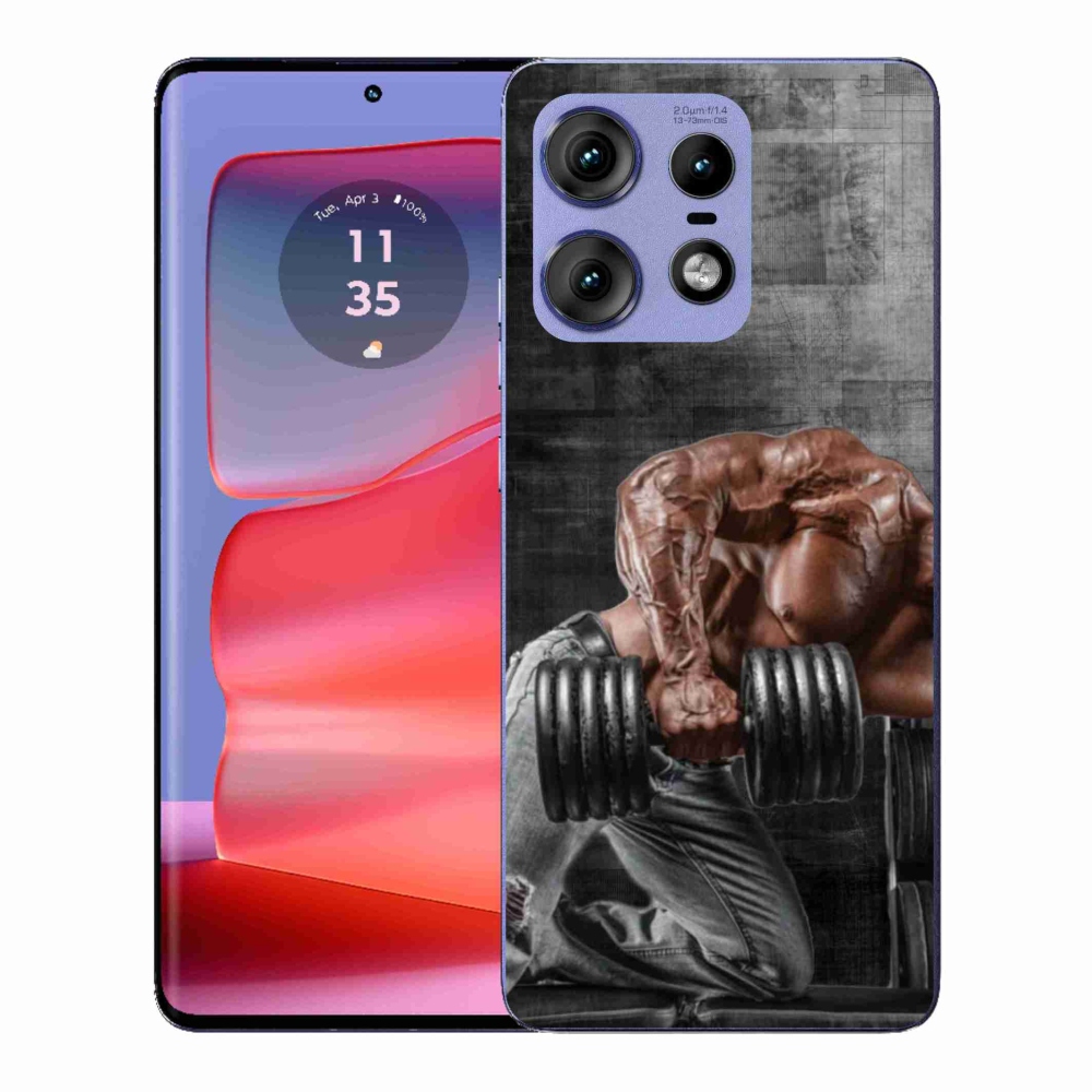 Gelový kryt mmCase na Motorola Edge 50 Pro - posilování 1