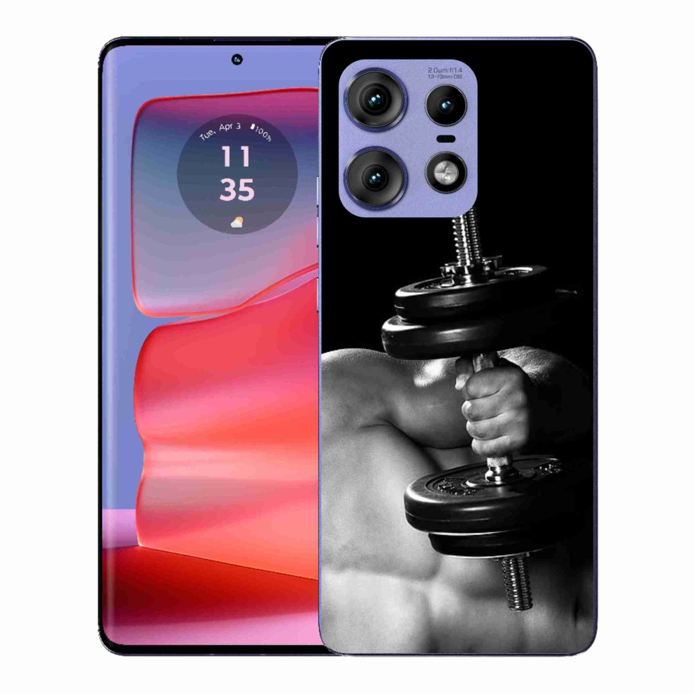 Gelový kryt mmCase na Motorola Edge 50 Pro - posilování 2