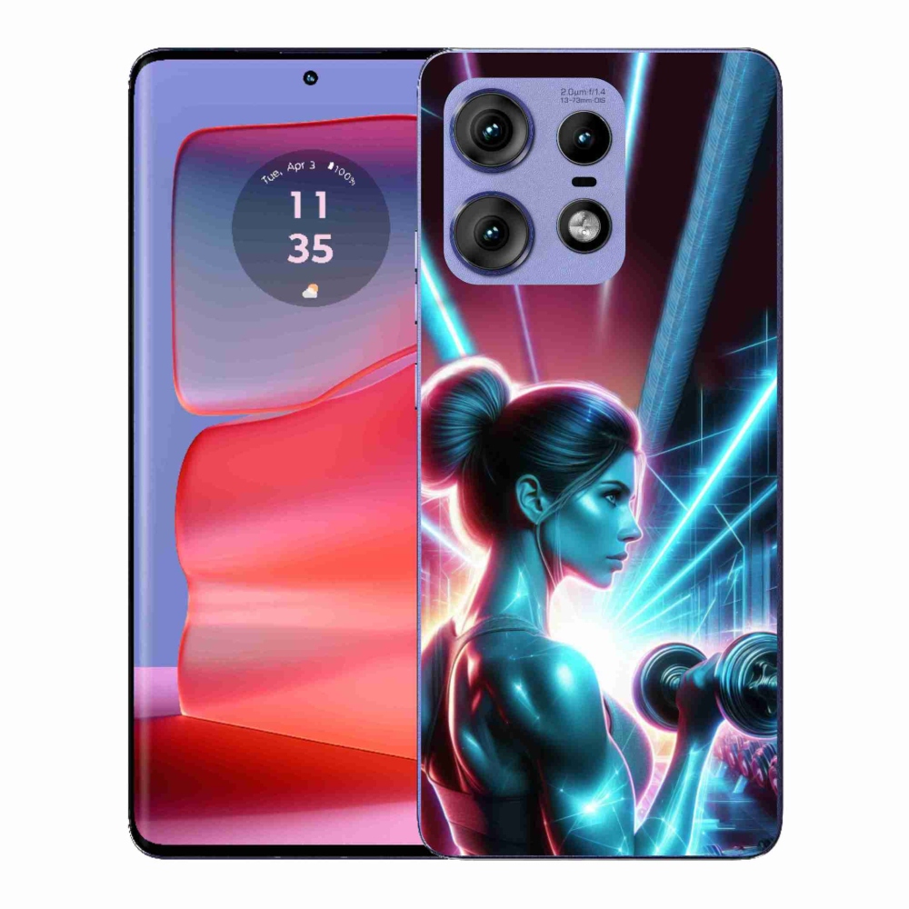Gelový kryt mmCase na Motorola Edge 50 Pro - posilování