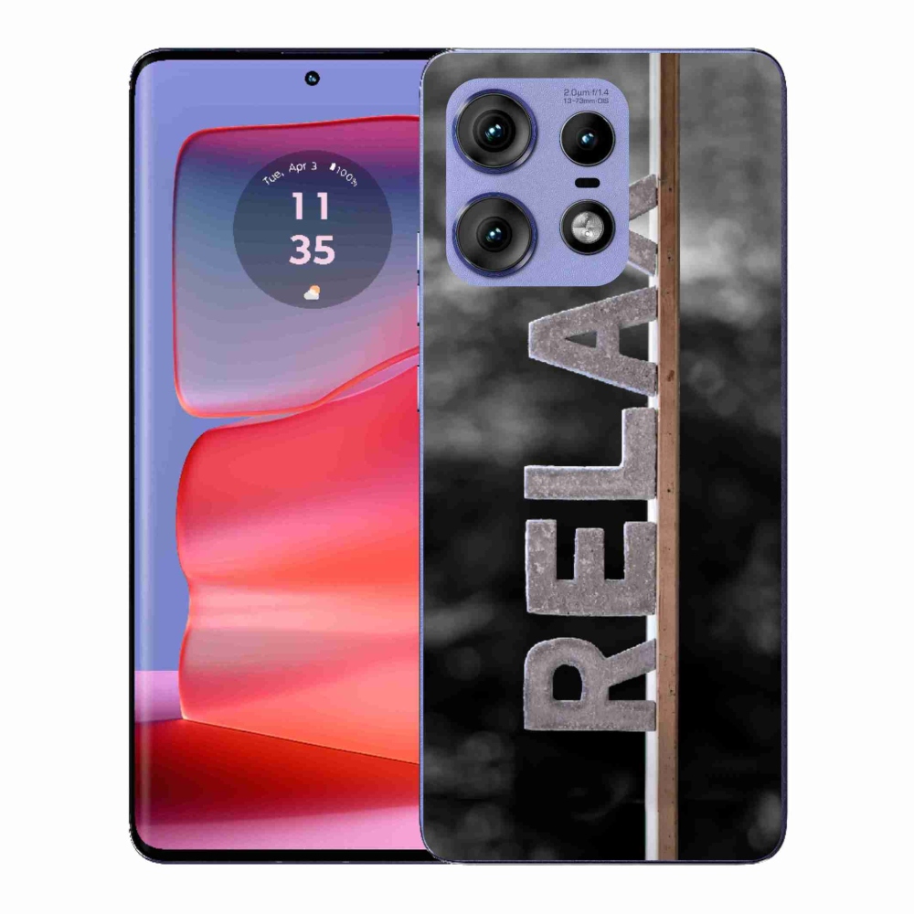 Gelový kryt mmCase na Motorola Edge 50 Pro - relax 1