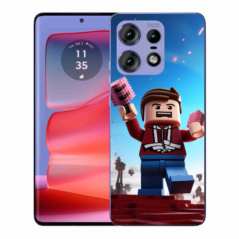 Gelový kryt mmCase na Motorola Edge 50 Pro - roblox 2