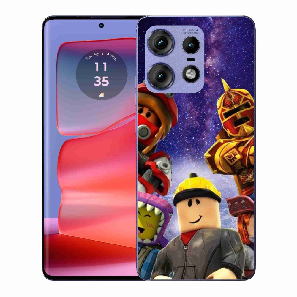 Gelový kryt mmCase na Motorola Edge 50 Pro - roblox 3