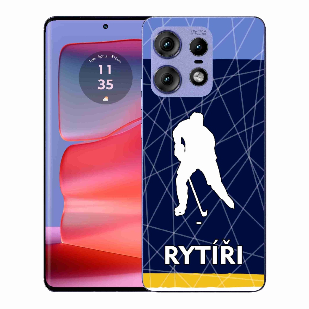 Gelový kryt mmCase na Motorola Edge 50 Pro - Rytíři