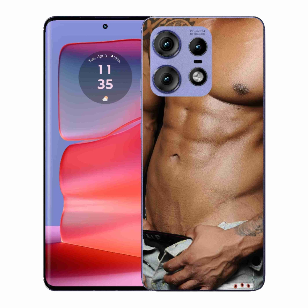 Gelový kryt mmCase na Motorola Edge 50 Pro - sexy muž