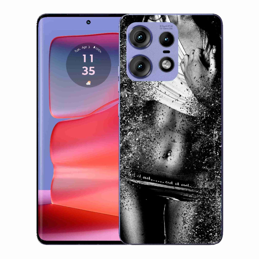 Gelový kryt mmCase na Motorola Edge 50 Pro - sexy žena 1