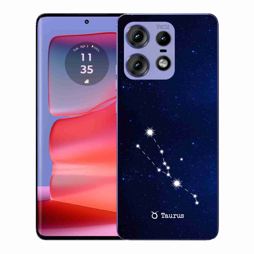 Gelový kryt mmCase na Motorola Edge 50 Pro - souhvězdí Býka