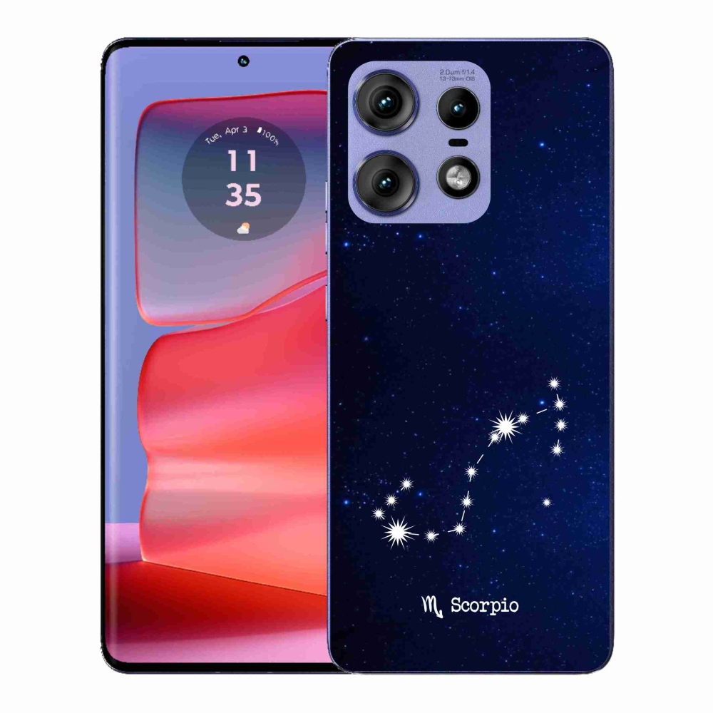 Gelový kryt mmCase na Motorola Edge 50 Pro - souhvězdí Štíra