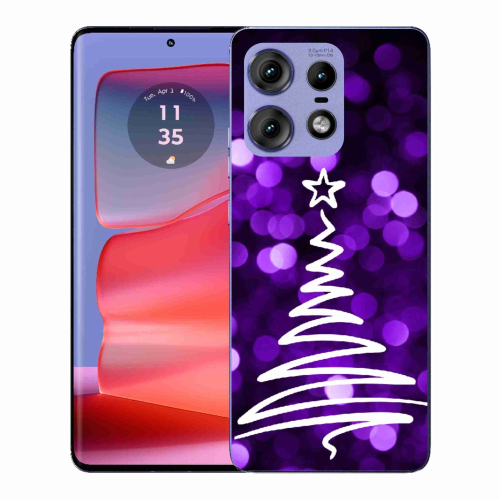 Gelový kryt mmCase na Motorola Edge 50 Pro - stromek