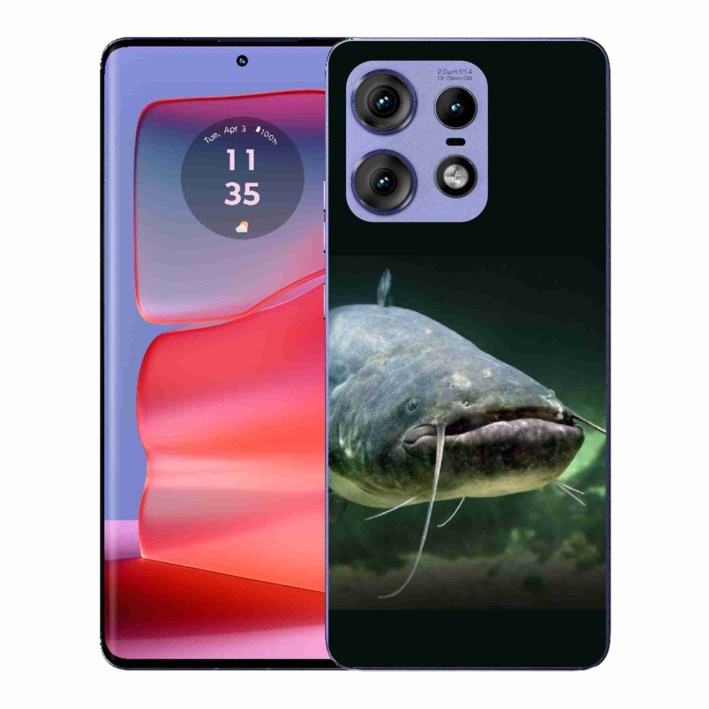 Gelový kryt mmCase na Motorola Edge 50 Pro - sumec