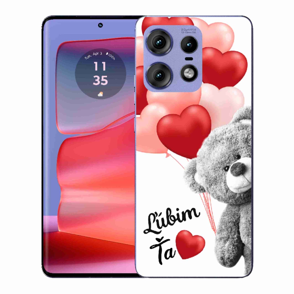 Gelový kryt mmCase na Motorola Edge 50 Pro - ľúbim ťa sk