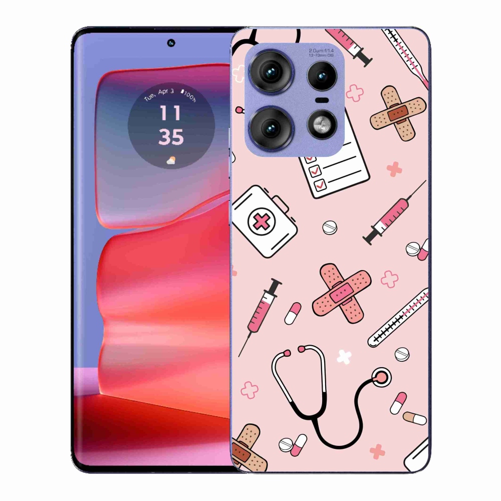 Gelový kryt mmCase na Motorola Edge 50 Pro - zdravotnictví 2