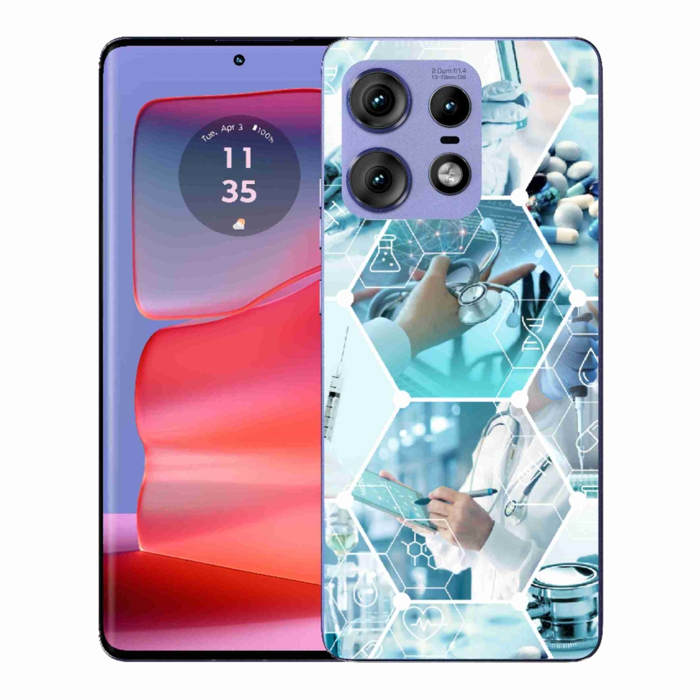 Gelový kryt mmCase na Motorola Edge 50 Pro - zdravotnictví