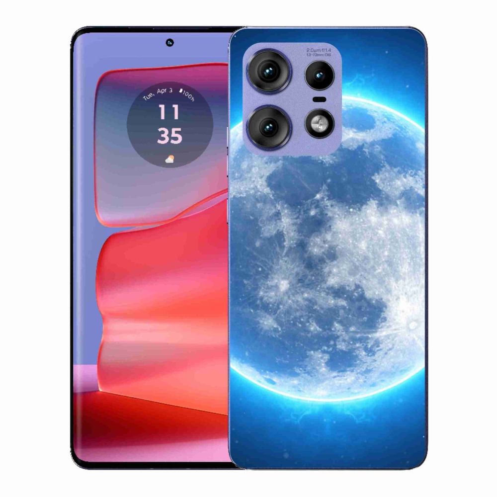 Gelový kryt mmCase na Motorola Edge 50 Pro - zeměkoule