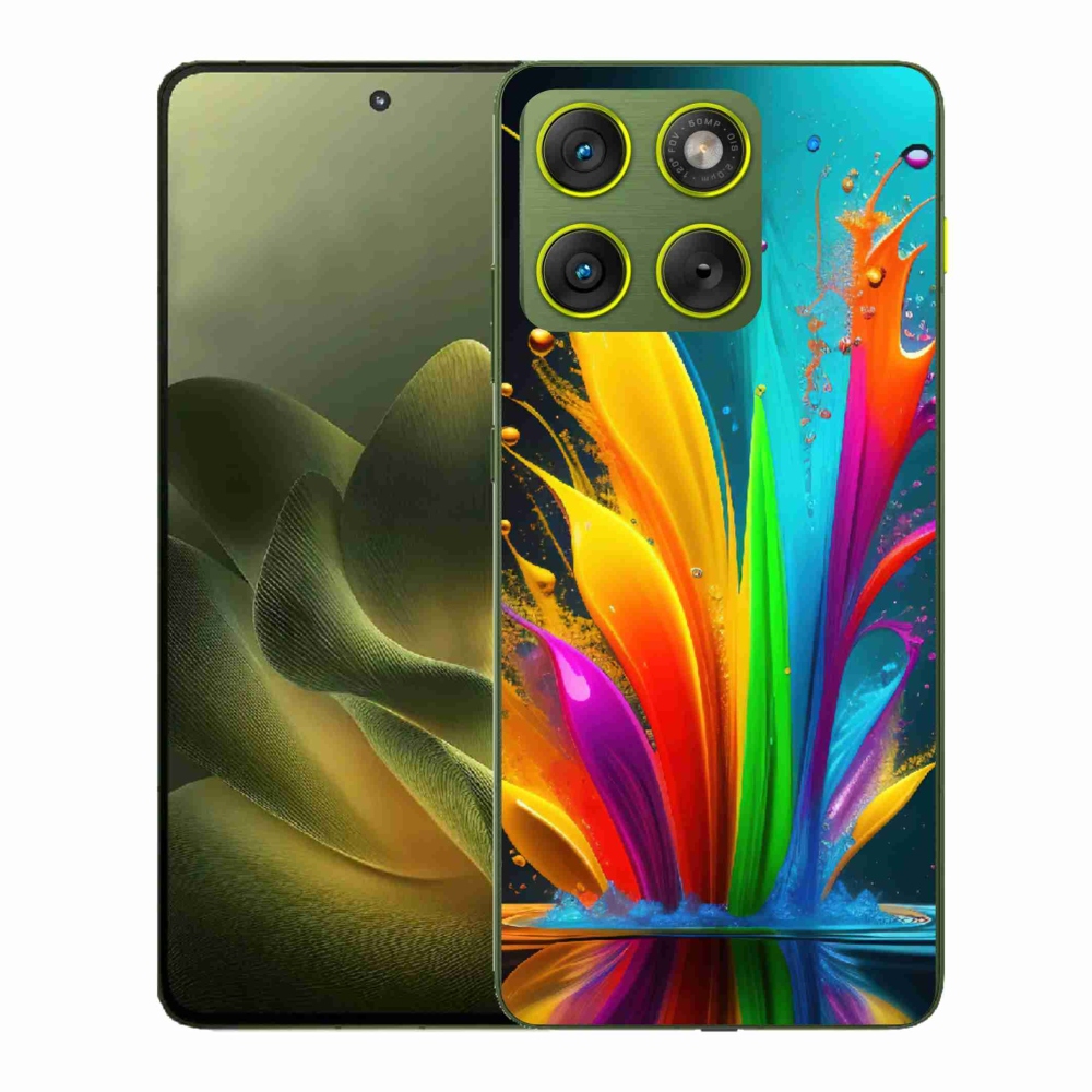Gelový kryt mmCase na Motorola Edge 70 - abstraktní motiv 1