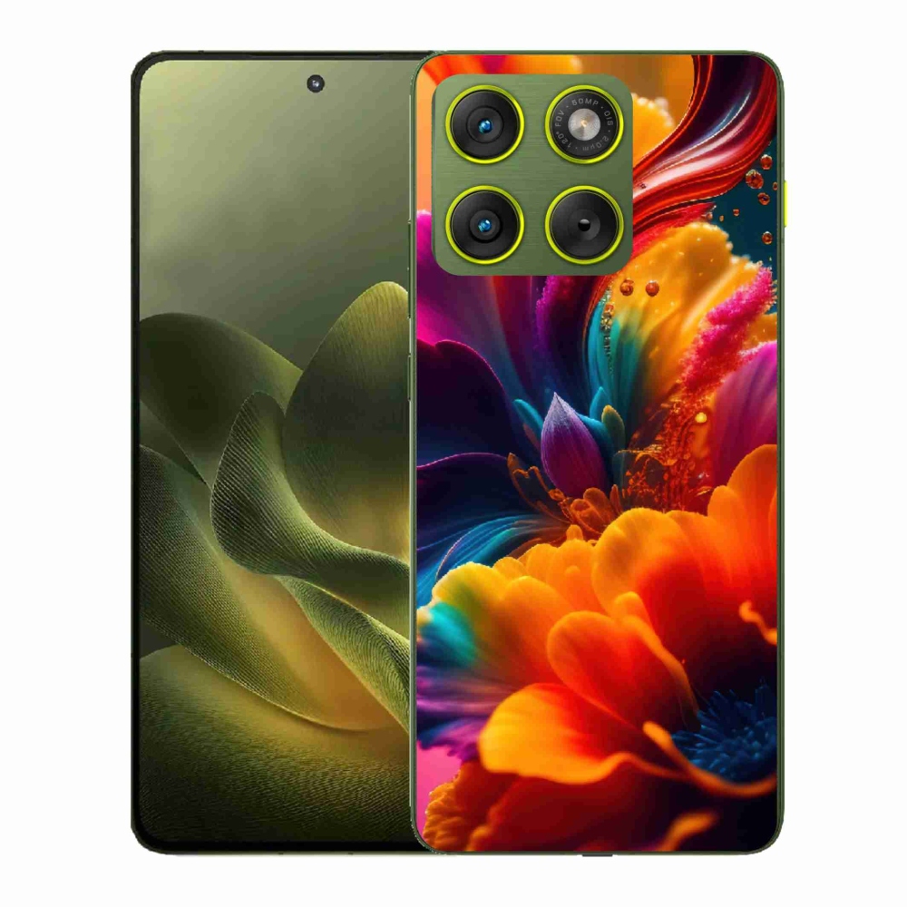 Gelový kryt mmCase na Motorola Edge 70 - abstraktní motiv 2