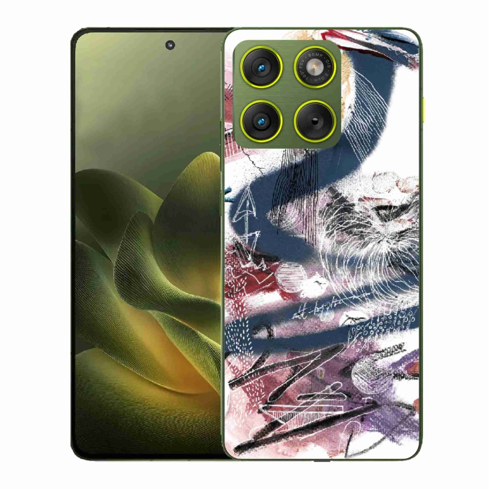 Gelový kryt mmCase na Motorola Edge 70 - abstraktní motiv 28