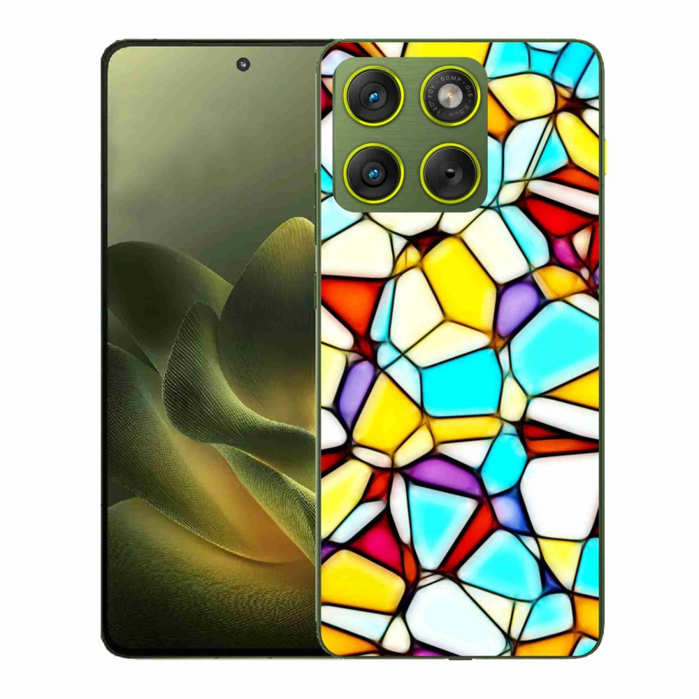 Gelový kryt mmCase na Motorola Edge 70 - abstraktní motiv 40