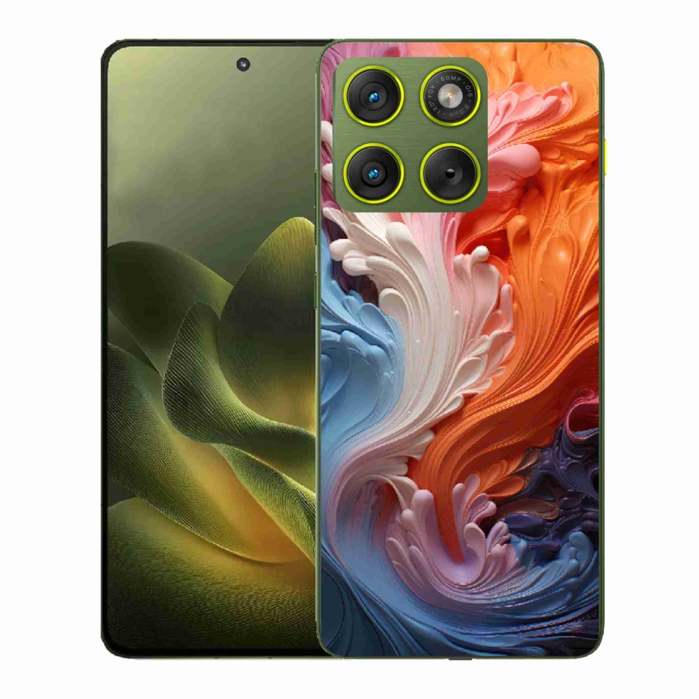 Gelový kryt mmCase na Motorola Edge 70 - abstraktní motiv 8