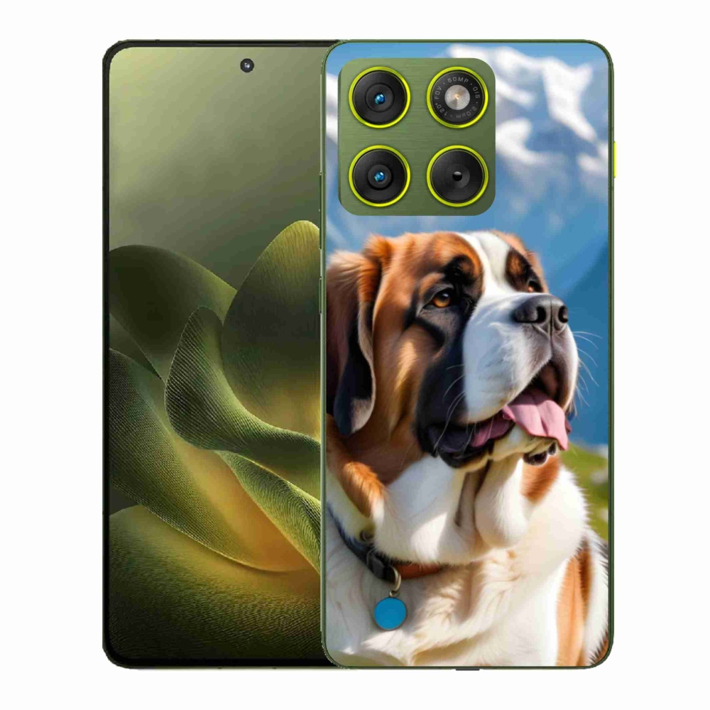 Gelový kryt mmCase na Motorola Edge 70 - bernardýn