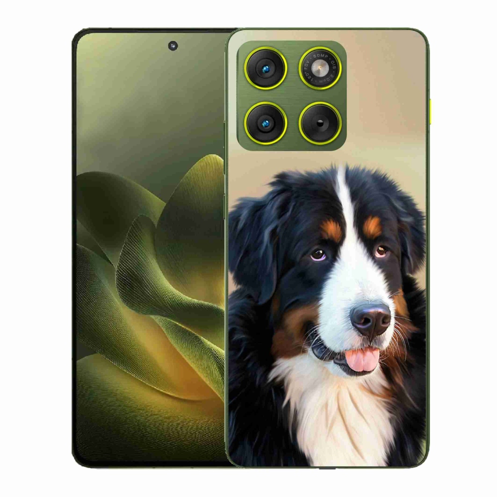 Gelový kryt mmCase na Motorola Edge 70 - bernský salašnický pes