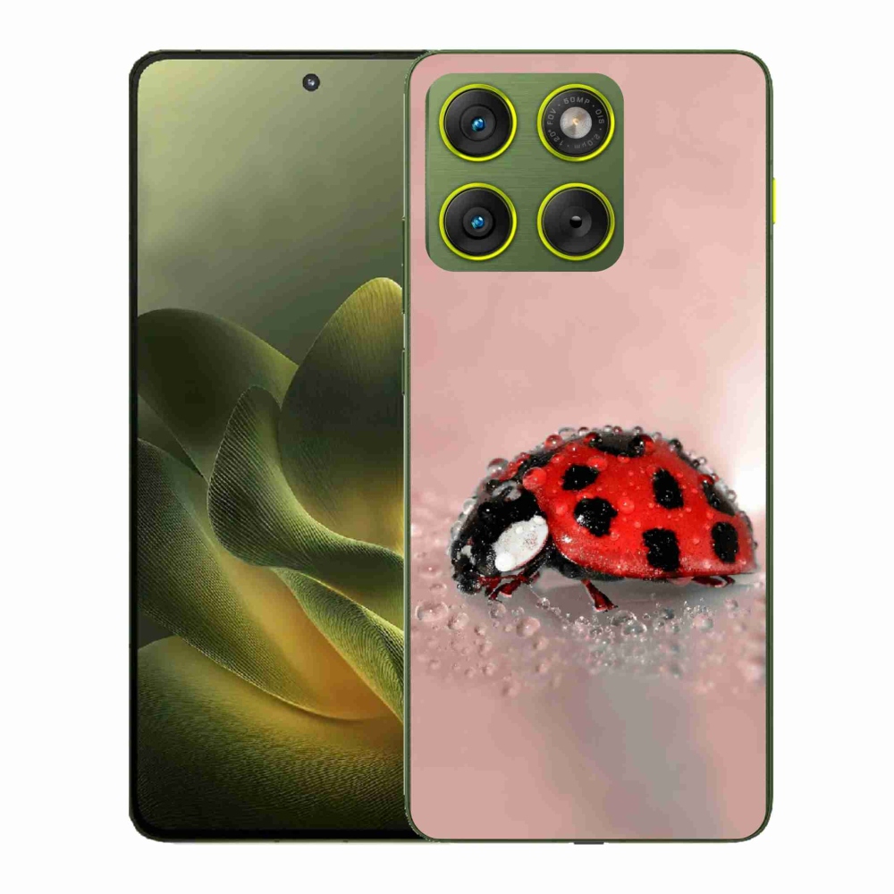 Gelový kryt mmCase na Motorola Edge 70 - beruška