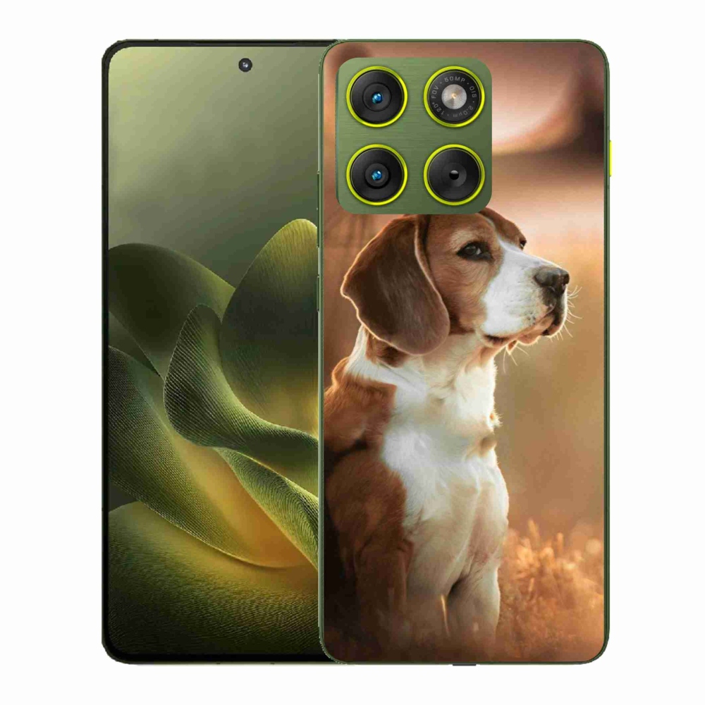 Gelový kryt mmCase na Motorola Edge 70 - bígl
