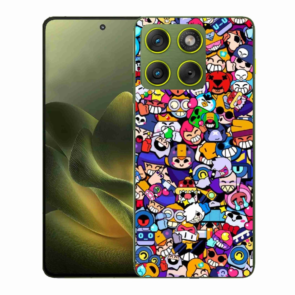 Gelový kryt mmCase na Motorola Edge 70 - brawl stars 2