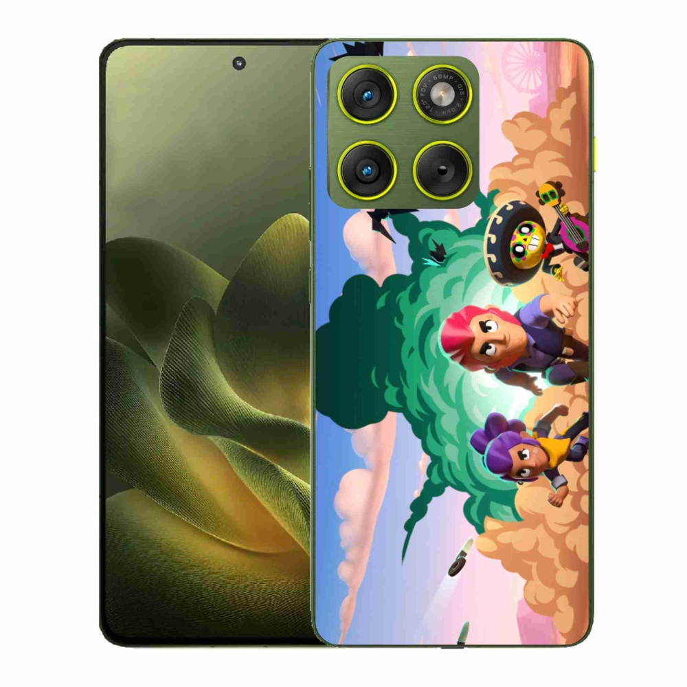 Gelový kryt mmCase na Motorola Edge 70 - brawl stars