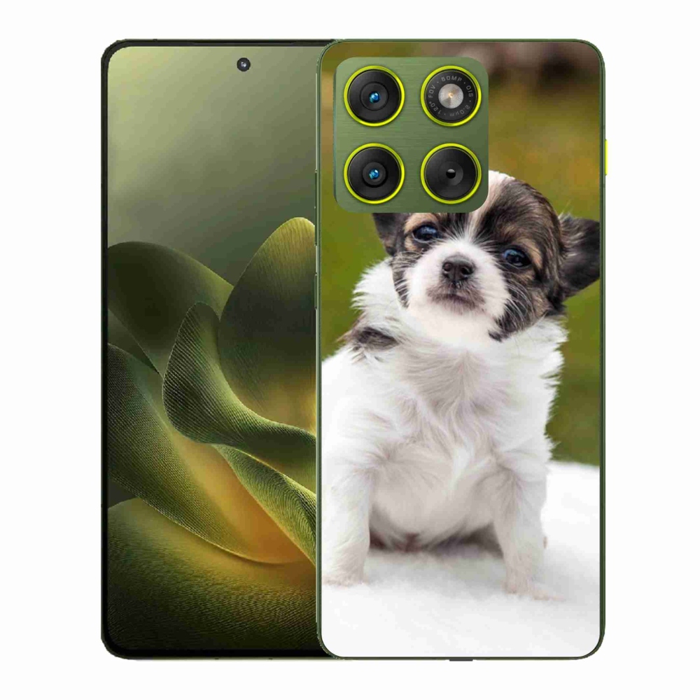 Gelový kryt mmCase na Motorola Edge 70 - čivava 4