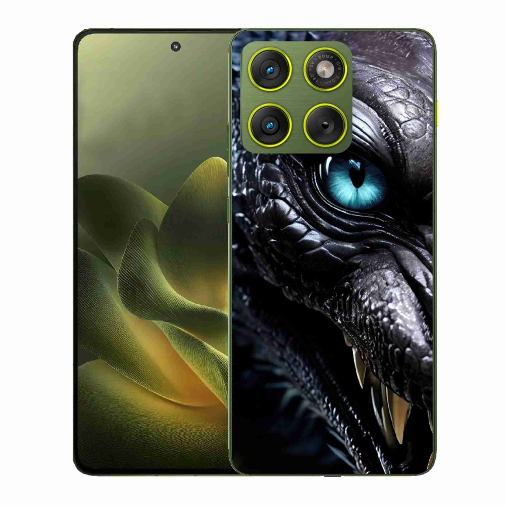 Gelový kryt mmCase na Motorola Edge 70 - dračí pohled
