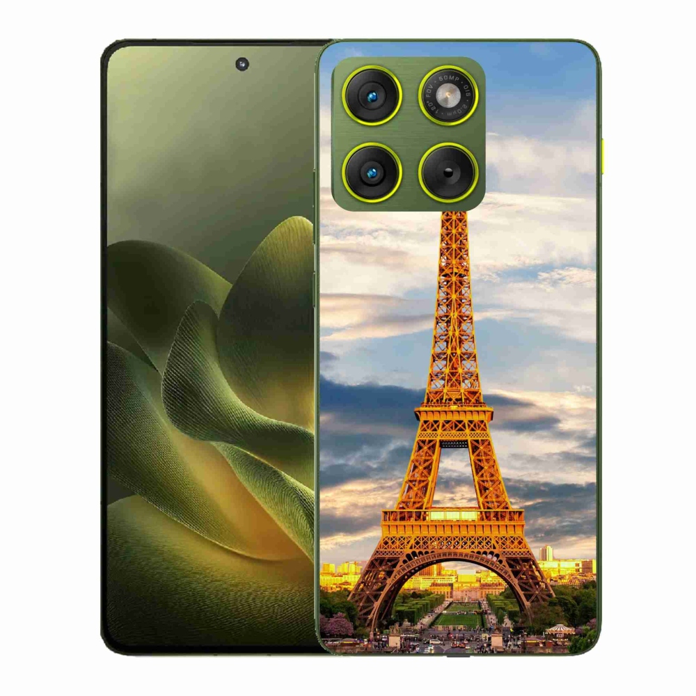 Gelový kryt mmCase na Motorola Edge 70 - eiffelova věž 3