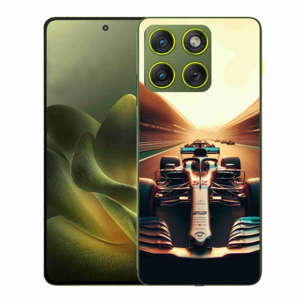 Gelový kryt mmCase na Motorola Edge 70 - formule 1