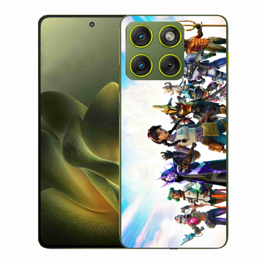 Gelový kryt mmCase na Motorola Edge 70 - fortnite